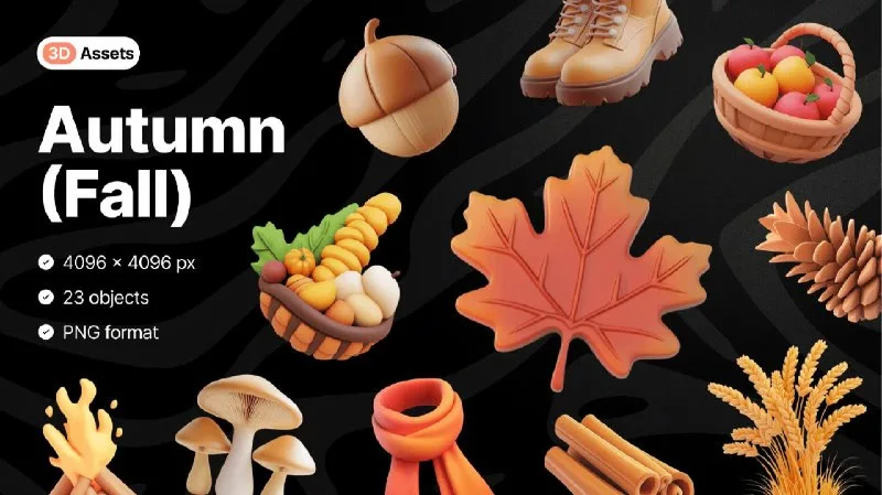 Превью публикации: Autumna - 3D Autumn
