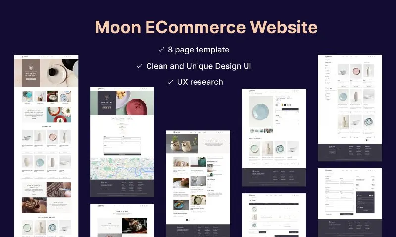 Превью публикации: Магазин керамики и мебели Moon