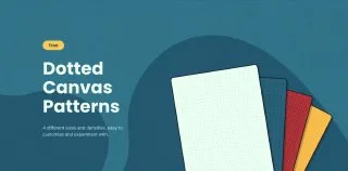 Превью публикации: Dotted Canvas Patterns