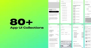 Превью публикации: 80+ App UI Screens