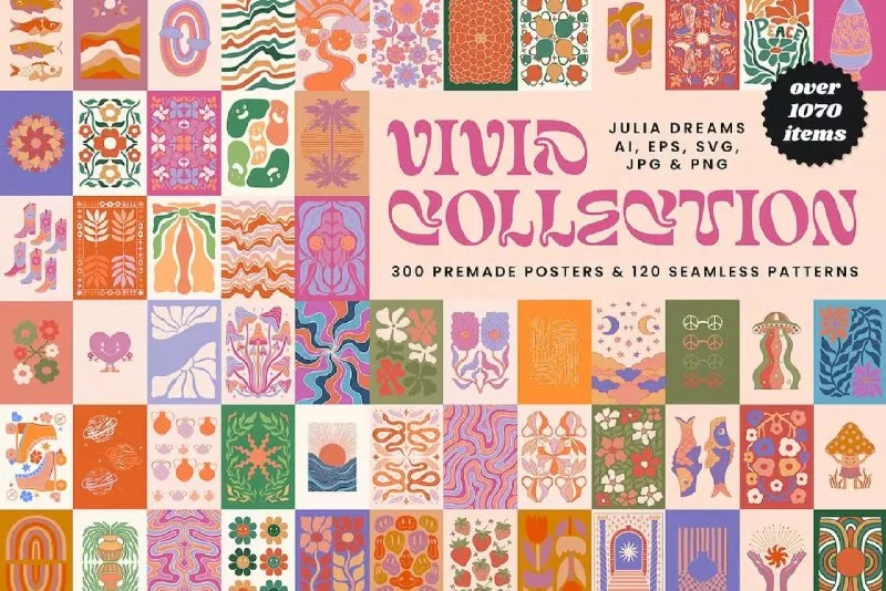 Превью публикации: Pattern Vivid Collections FREE