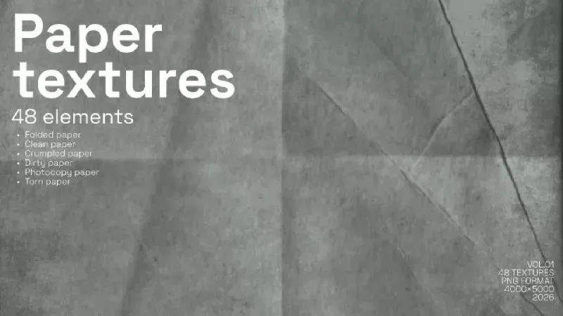 Превью публикации: Paper textures