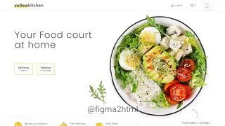 Превью публикации: Food delivery concept