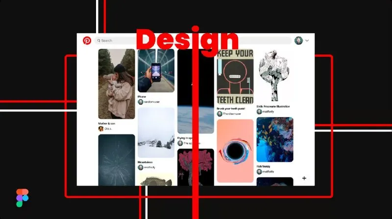 Превью публикации: Дизайн домашней страницы Pinterest