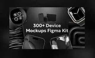 Превью публикации: 300+ Figma Mockups Kit