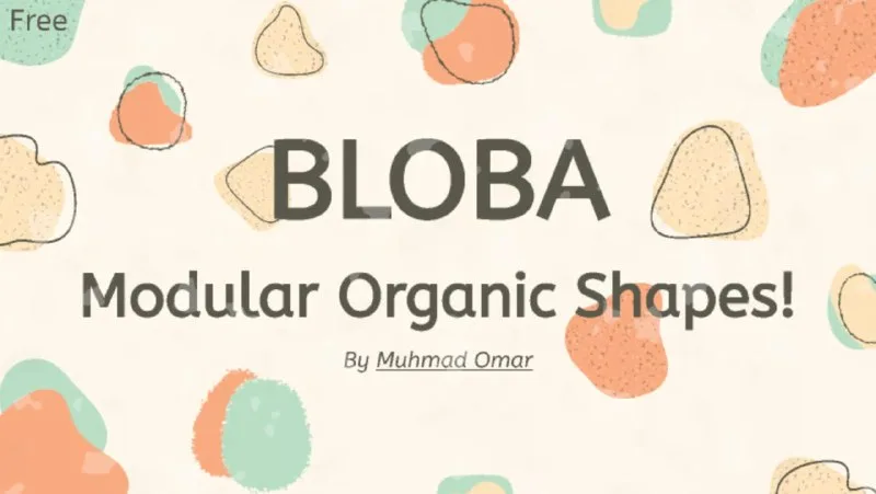 Превью публикации: BLOBA – Modular Organic Shapes